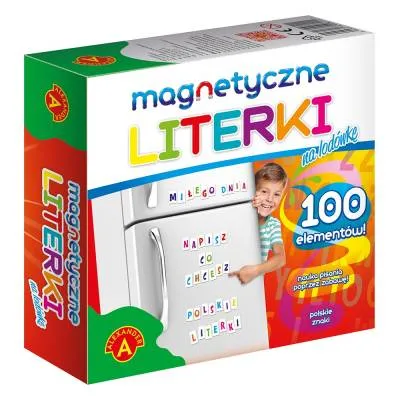 Alexander literki magnetyczne na lodówkę