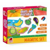 Zestaw magnesów warzywa i owoce