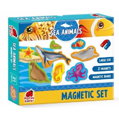Puzzle Roter Kafer Zestaw magnesów Morskie zwierzęta RK2090