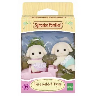 Sylvanian flora króliki bliźniaki