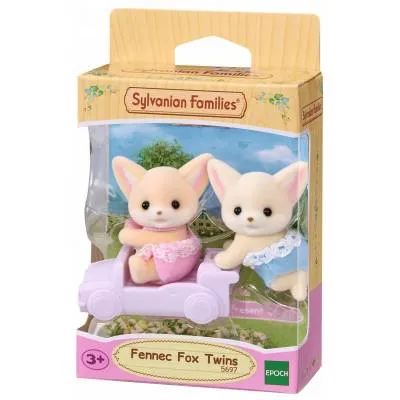 Sylvanian bliźniaki lisków pustynnych