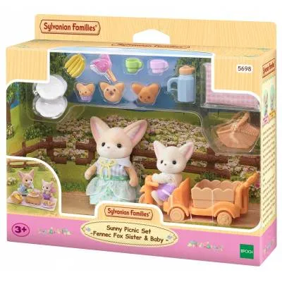 Sylvanian liski pustynne na pikniku