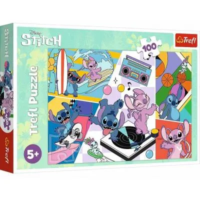 Trefl puzzle 100 el wspomnienia lilio stitch