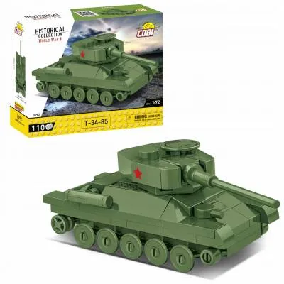 KLOCKI COBI 3092 Czołg T-34-85 HC WW2 110 El.