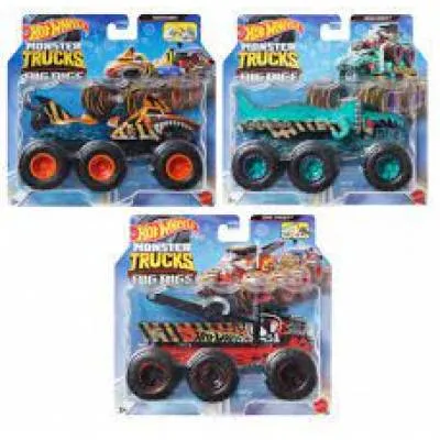 HOT WHEELS MONSTER TRUCK POJAZD Big Rigs Bone Shaker