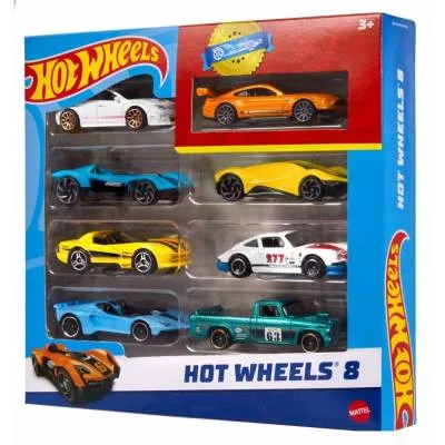 HOT WHEELS zestaw 8szt autek 8-pak HPV78