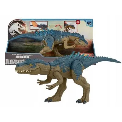 JURASSIC WORLD DINOZAUR ALLOSAURUS figurka z dźwiękiem