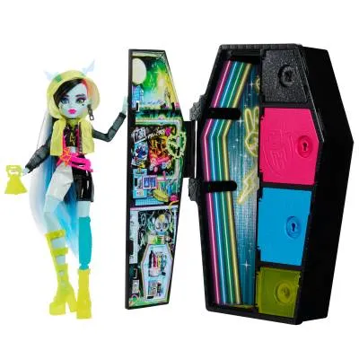 Monster High Frankie Stein Straszysekrety Seria 3 Neonowa