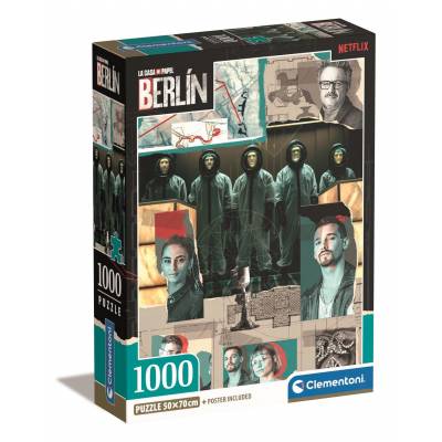 Clementoni puzzle 1000 el compact netflix berlin