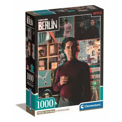 Clementoni puzzle 1000 el compact netflix berlin 2