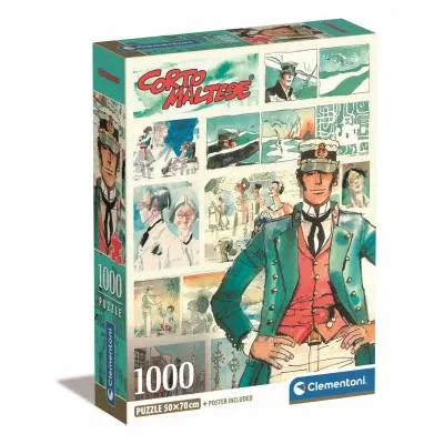 Clementoni puzzle 1000 el compact corto maltese 2