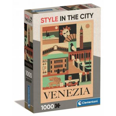 Clementoni puzzle 1000 el compact Venezia