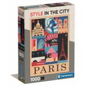 Clementoni puzzle 1000 el compact Paris