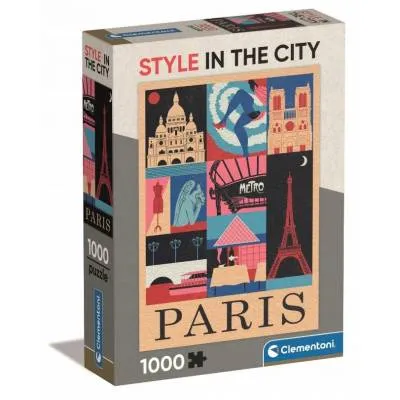 Clementoni puzzle 1000 el compact Paris