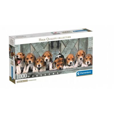 Clementoni puzzle 1000 el panorama compact beagles