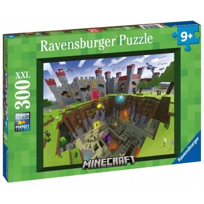 Ravensburger puzzle xxl 300 el minecraft cutaway