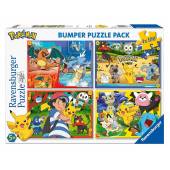 Ravensburger puzzle 4x100 el pokemon 