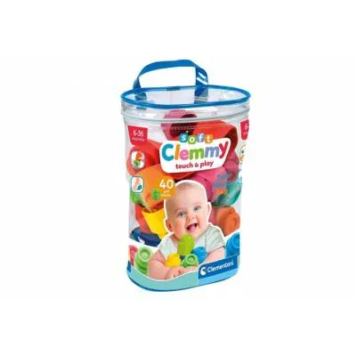 Clementoni baby clemmy woreczek z 40 klockami