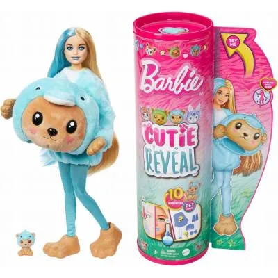 BARBIE CUTIE REVEAL LALKA W PRZEBRANIU MISIA DELFINA