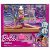 Lalka Barbie Gimnastyczka Zestaw do zabawy HRG52