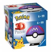 Ravensburger puzzle 3D kula pokemon master ball