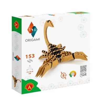 Alexander gra origami 3D skorpion