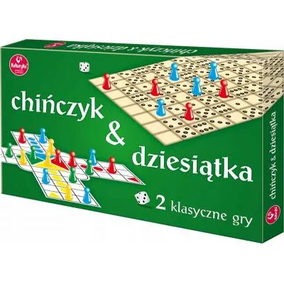 Kukuryku gra chińczyk i dziesiątka