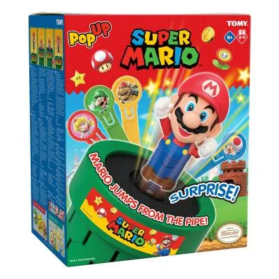 TOMY gra pop up mario 