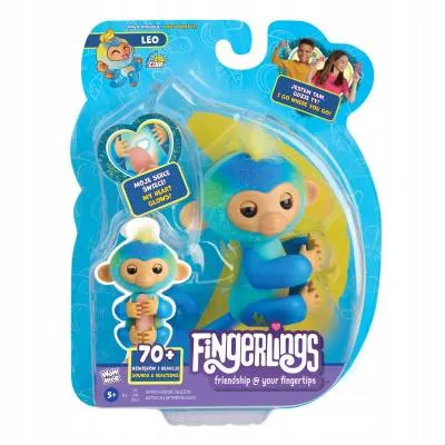 Cobi fingerlings małpka niebieska Leo 