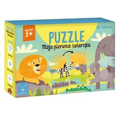 Kangur moje pierwsze puzzle 12 el zwierzęta