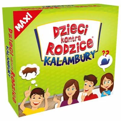 Kangur dzieci kontra rodzice gra kalambury maxi