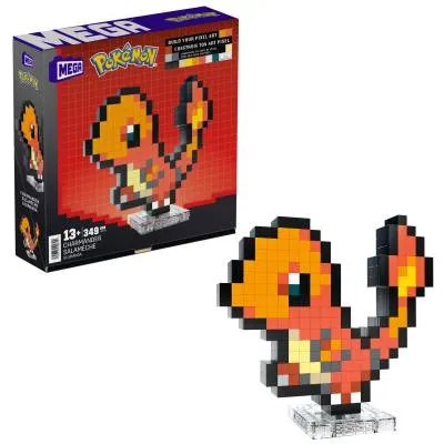 MEGA CONSTRUX KLOCKI 349 el POKEMON CHARMANDER