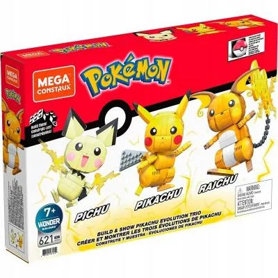 Klocki Mega Bloks GYH06 Pokemon Pikachu 621 szt.