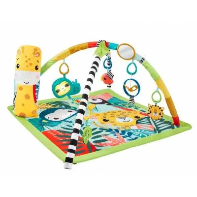 Fisher-Price Mata edukacyjna 3w1 Las tropikalny HJW08