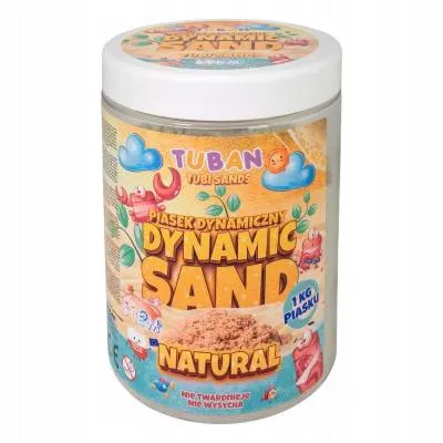 Tuban piasek dynamiczny 1kg naturalny