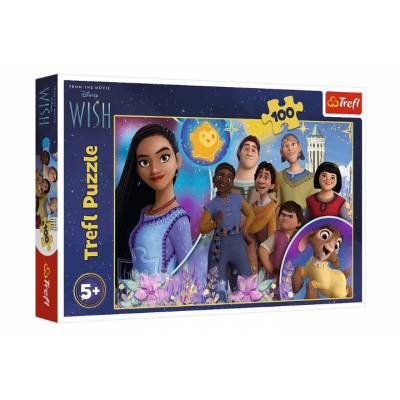 Trefl puzzle 100 el życzenie disney