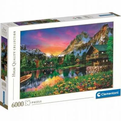 Clementoni puzzle 6000 el hq alpine lake