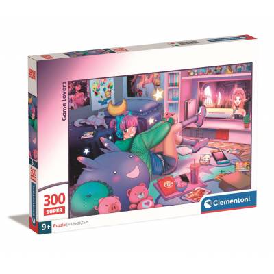 Clementoni puzzle 300 el super game lovers