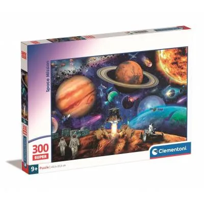 Clementoni puzzle 300 el super space mission