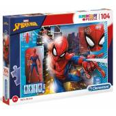 Clementoni puzzle 104 el super kolor spider man