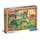 Clementoni puzzle 1000 el compact story maps