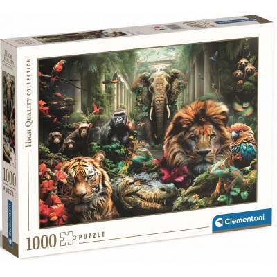 Clementoni puzzle 1000 el hq mystic jungle
