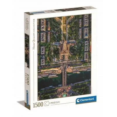 Clementoni puzzle 1500 el hq flying over paris