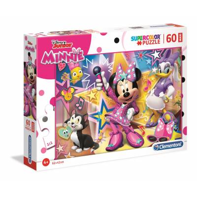 Clementoni puzzle 60 el maxi super kolor minnie