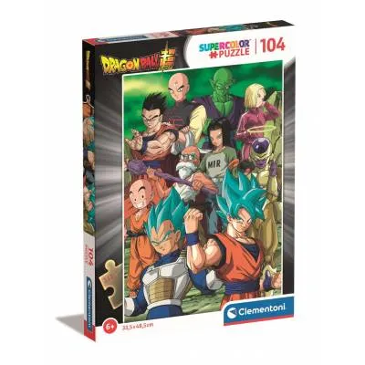 Clementoni puzzle 104 el super kolor dragon ball