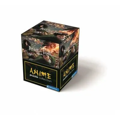 Clementoni puzzle 500 el cubes anime attack on titans