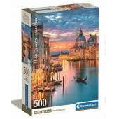 Clementoni puzzle 500 el compact lighting venice