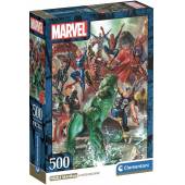 Clementoni puzzle 500 el compact the avengers