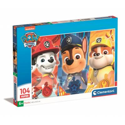 Clementoni puzzle 104 el super psi patrol