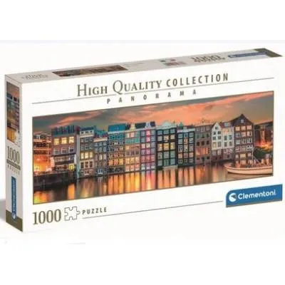 Clementoni puzzle 1000 el panorama bright amsterdam